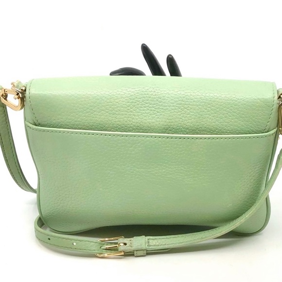 TORY BURCH KEY LIME CROSS BODY WITH GOLD HARDWARE - Picture 4 of 6